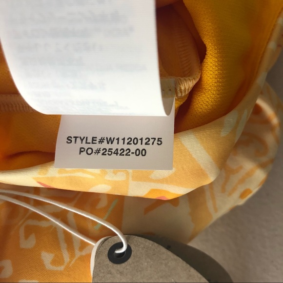 PRANA NWT ELLA ONE PIECE SWIMSUIT AMBER LISBON SMALL MEDIUM LARGE - Picture 9 of 9